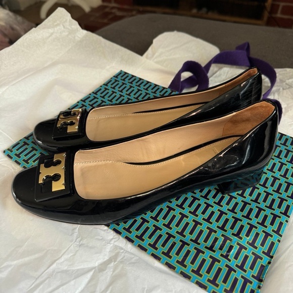 Tory Burch black patent leather - Picture 2 of 5